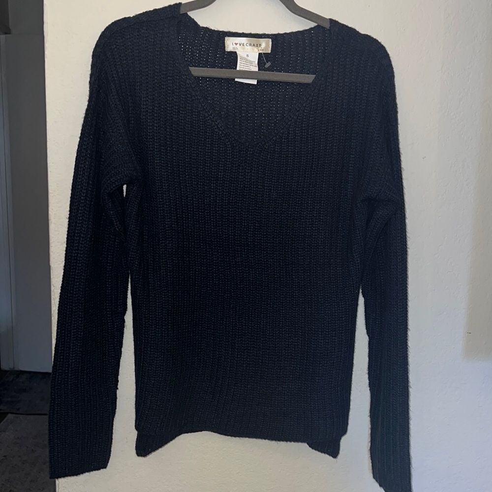 NWOT Navy Blue Women’s Sweater